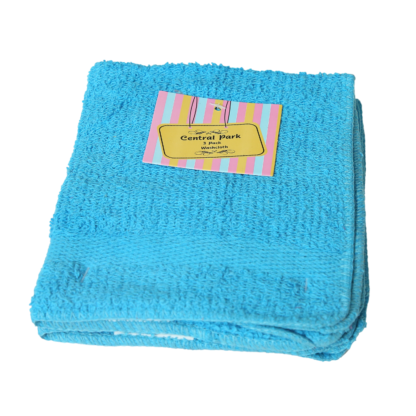 Central Park Bright Washcloths